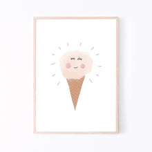 Load image into Gallery viewer, Art Print | Happy Ice Cream