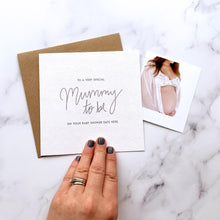 Load image into Gallery viewer, Greeting Card | Baby Shower – Personalised Mummy To Be