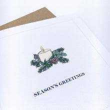 Load image into Gallery viewer, Greeting Card Pack | White Christmas Card Pack of x8