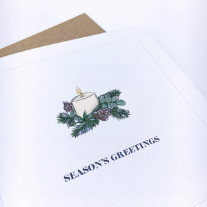 Greeting Card Pack | White Christmas Card Pack of x8
