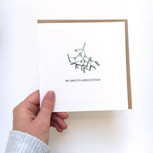 Load image into Gallery viewer, Greeting Card Pack | White Christmas Card Pack of x8