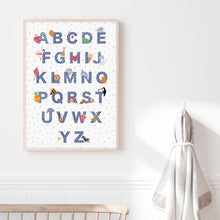 Load image into Gallery viewer, Art Print | Illustrated Alphabet