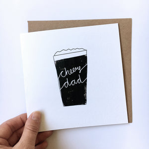 Greeting Card | Father's Day – Cheers Dad