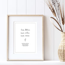 Load image into Gallery viewer, Art Print | Personalised Ever Thine