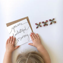 Load image into Gallery viewer, Greeting Card | Mother's Day – Fantasticful mummy