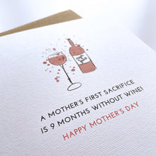 Load image into Gallery viewer, Greeting Card | Mother's Day – A Mother's First Sacrifice