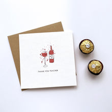 Load image into Gallery viewer, Greeting Card | Thank You Teacher