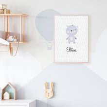 Load image into Gallery viewer, Art Print | Personalised Teddy
