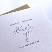 Load image into Gallery viewer, Greeting Card | Personalised Special Thank You