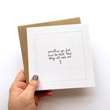 Load image into Gallery viewer, Greeting Card | Things Will Work Out