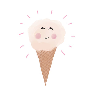 Art Print | Happy Ice Cream