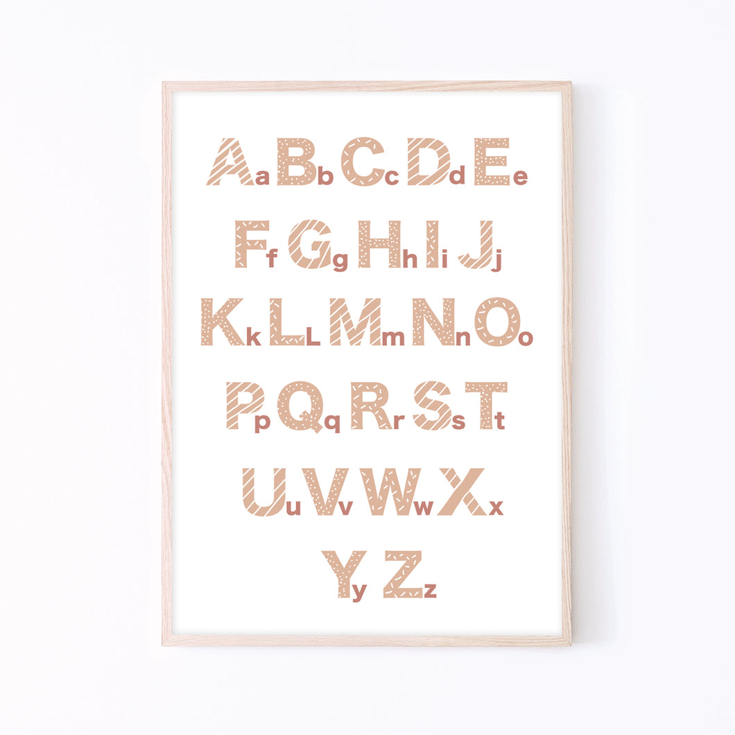 Art Print | Alphabet