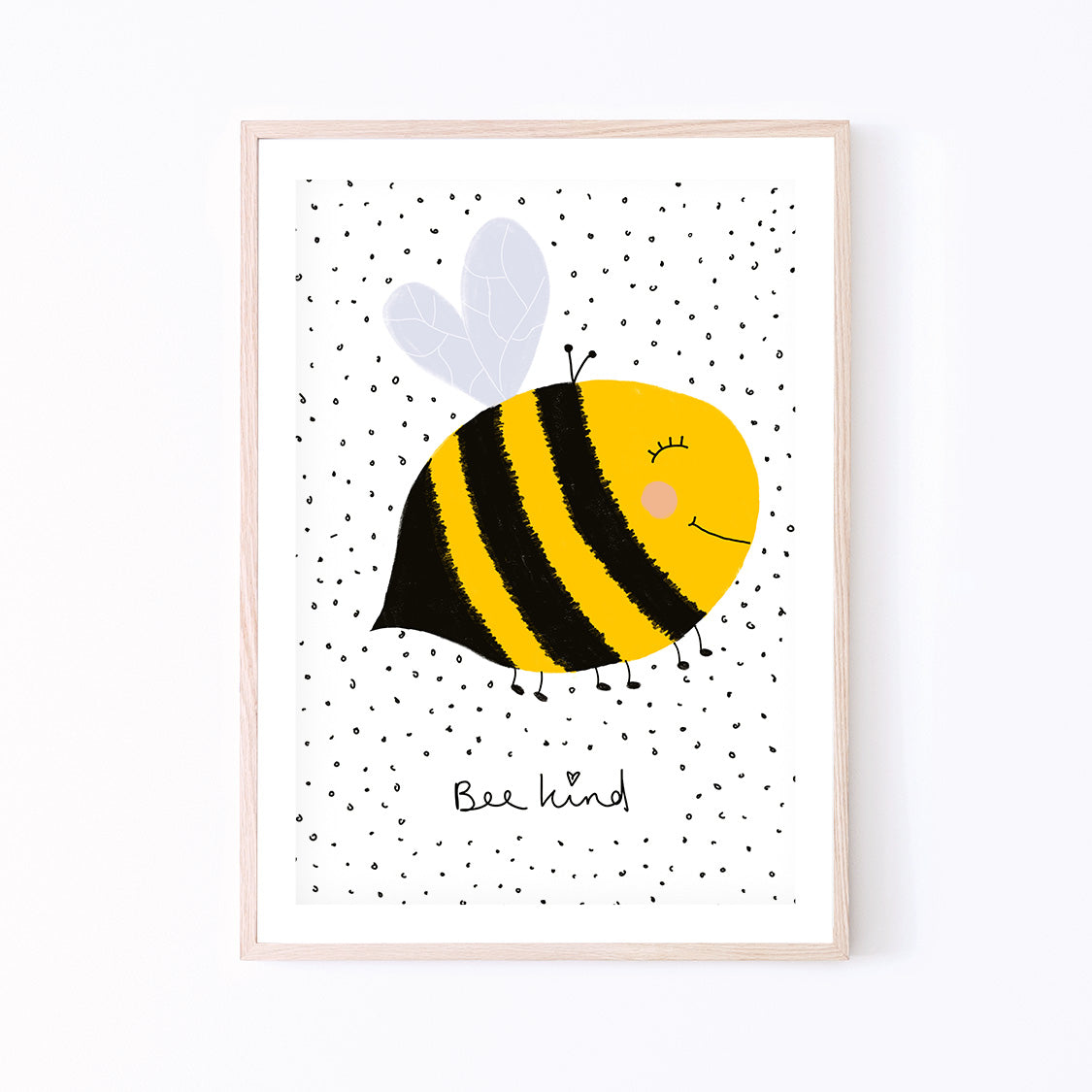 Bee Kind! selling - Acrylic Print, art print, fine art, wall art, dorm art, kitchen art, unique art, bee art, bee lover, bees