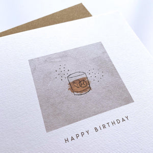 Greeting Card | Birthday Whisky