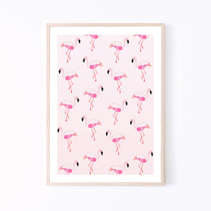 Art Print | Flamingo Mix