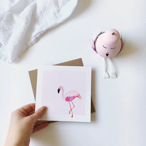 Greeting Card | Flamingo