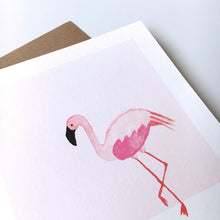 Load image into Gallery viewer, Greeting Card | Flamingo