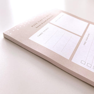 Stationery | Make Time To Write Notepad