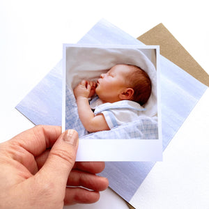 Greeting Card | Personalised New Baby Boy