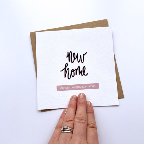 Greeting Card | Personalised New Home