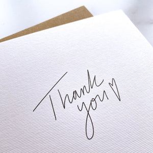 Greeting Card | A Simple Thank You