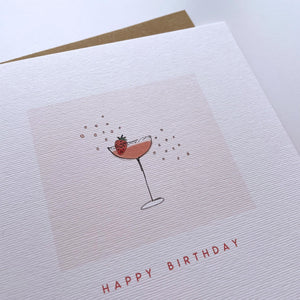 Greeting Card | The Strawberry Daiquiri