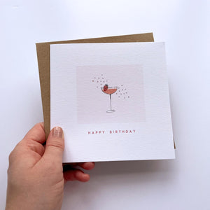 Greeting Card | The Strawberry Daiquiri