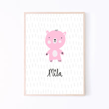 Load image into Gallery viewer, Art Print | Personalised Teddy