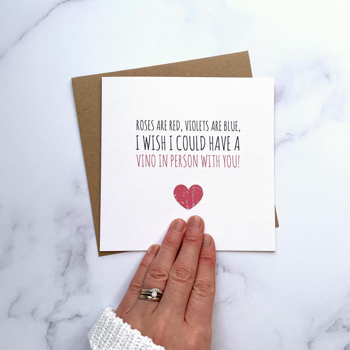 Galentine's card 'Vino lover'